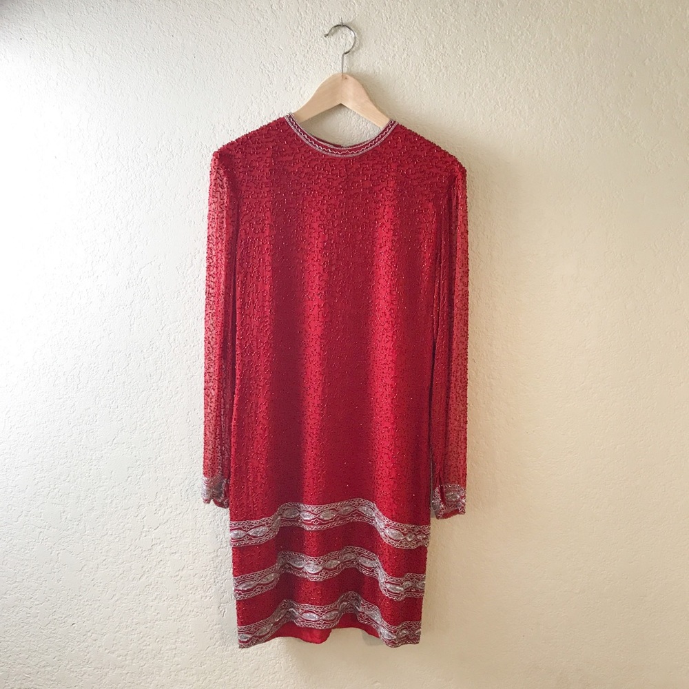 Red Evening Formal Dress